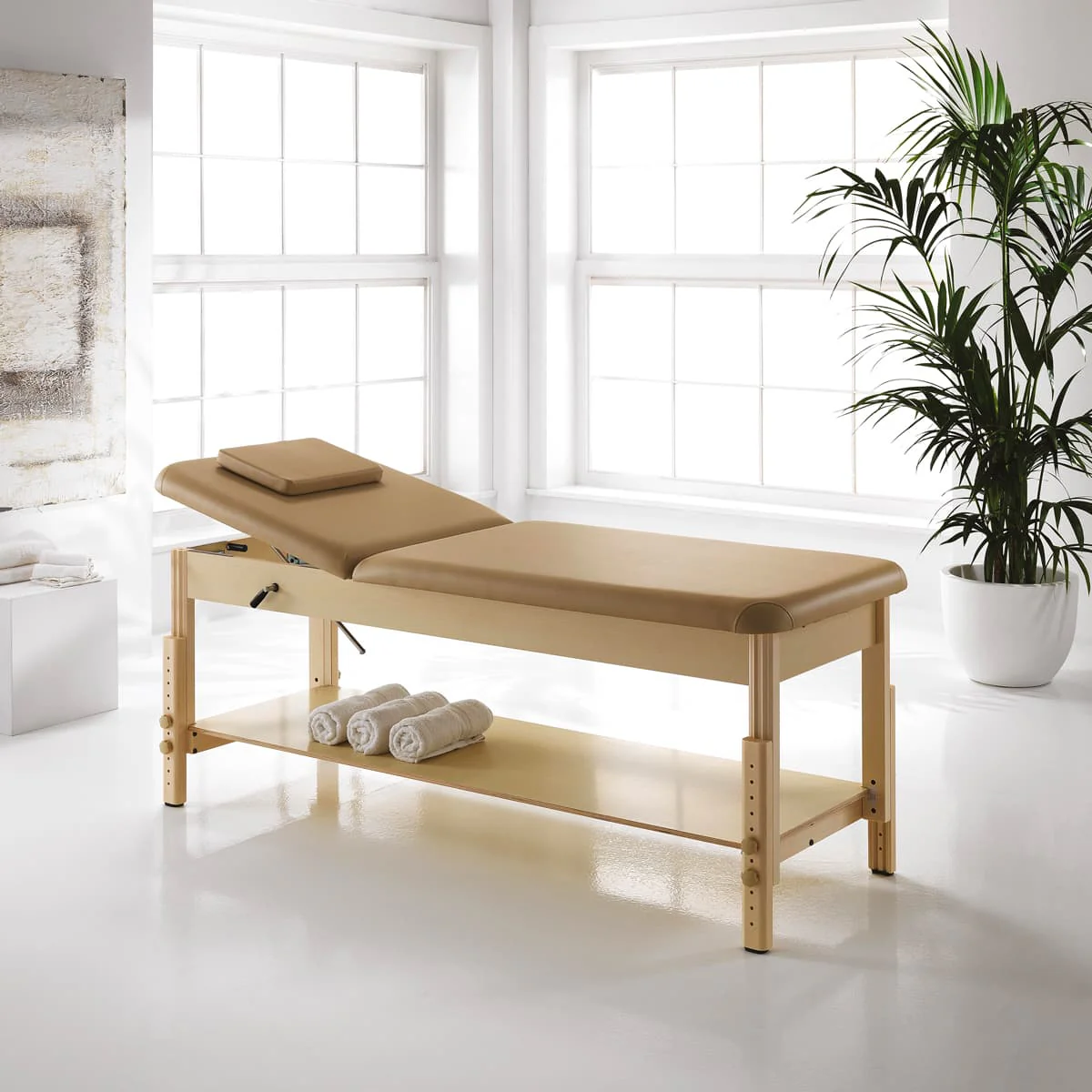 Table de Massage Beige Feng Shui - Image 4