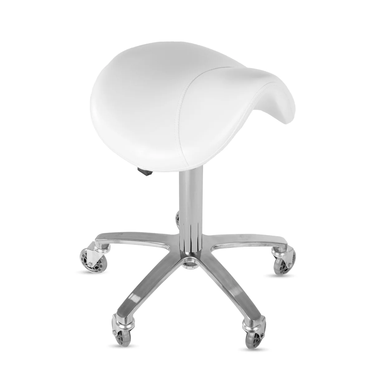 Tabouret FARO selle de cheval avec couture - Image 7