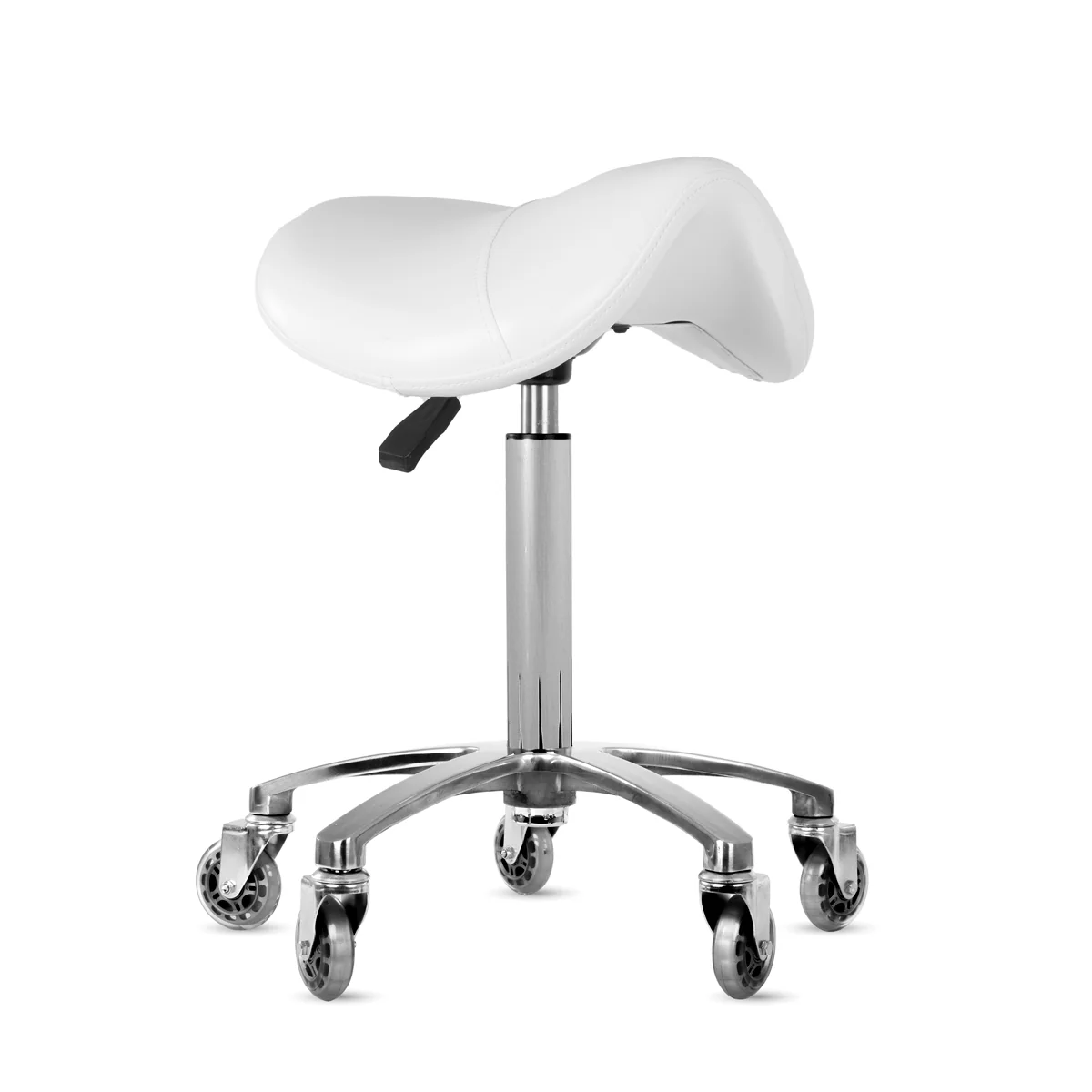 Tabouret FARO selle de cheval avec couture - Image 9