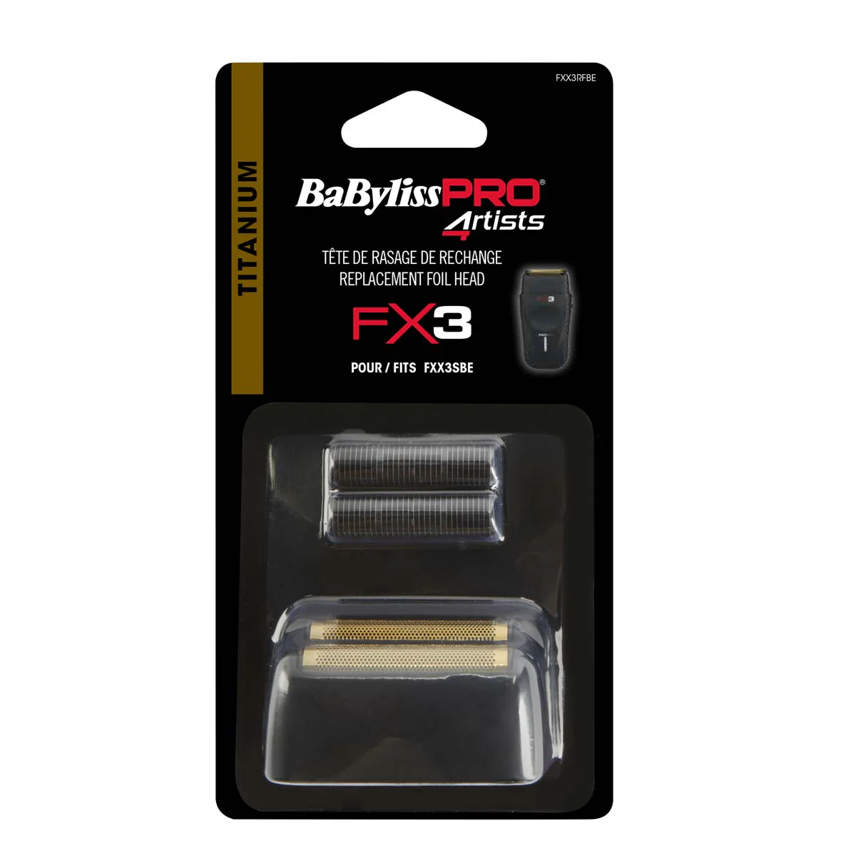 Tête de Rasage pour Rasoir FX3 4RTISTS ref FXX3RFBE - Image 2
